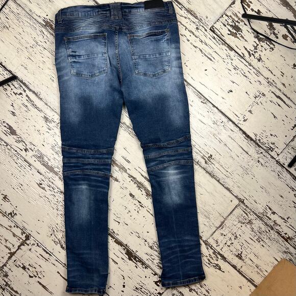 Supply and demand jeans men’s 38W-XXL
distressed grunge stretch zipper pockets - Picture 3 of 11